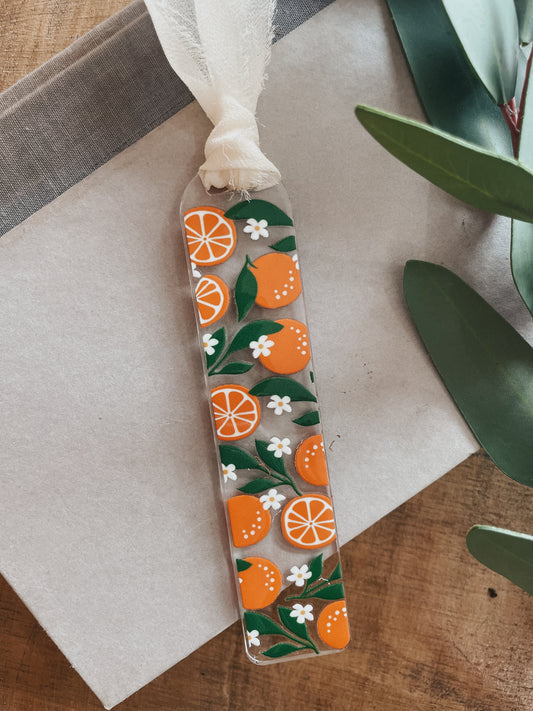 Oranges Bookmark | Acrylic