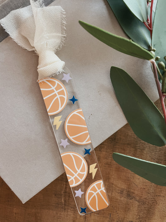 Basketball Bookmark | Acrylic