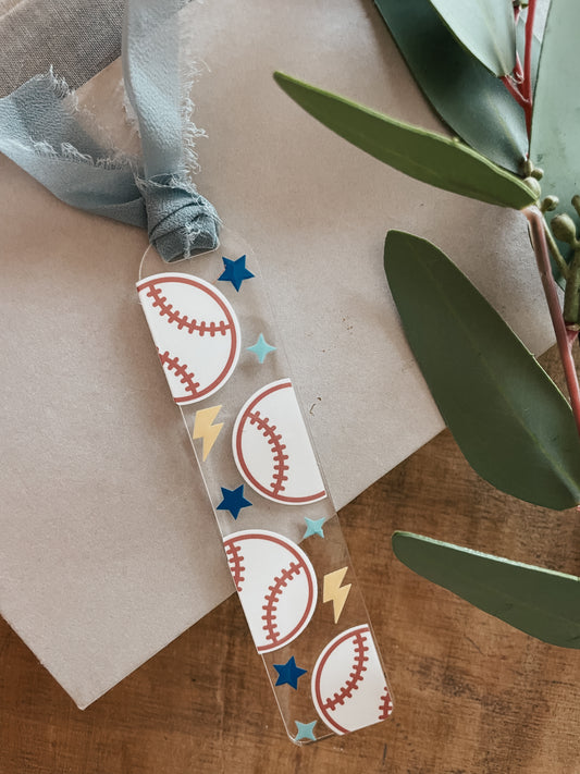 Baseball Bookmark | Acrylic