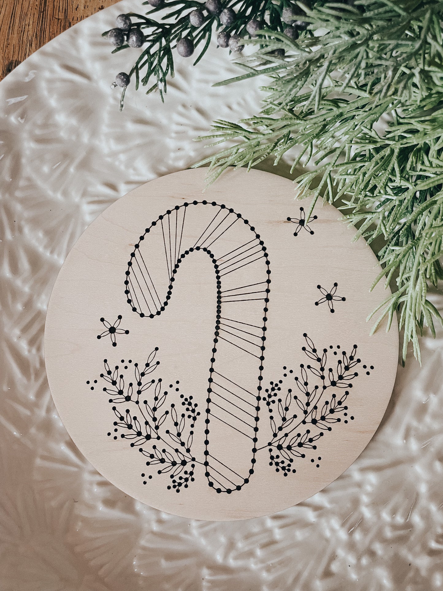 Candy Cane | Embroidery Kit