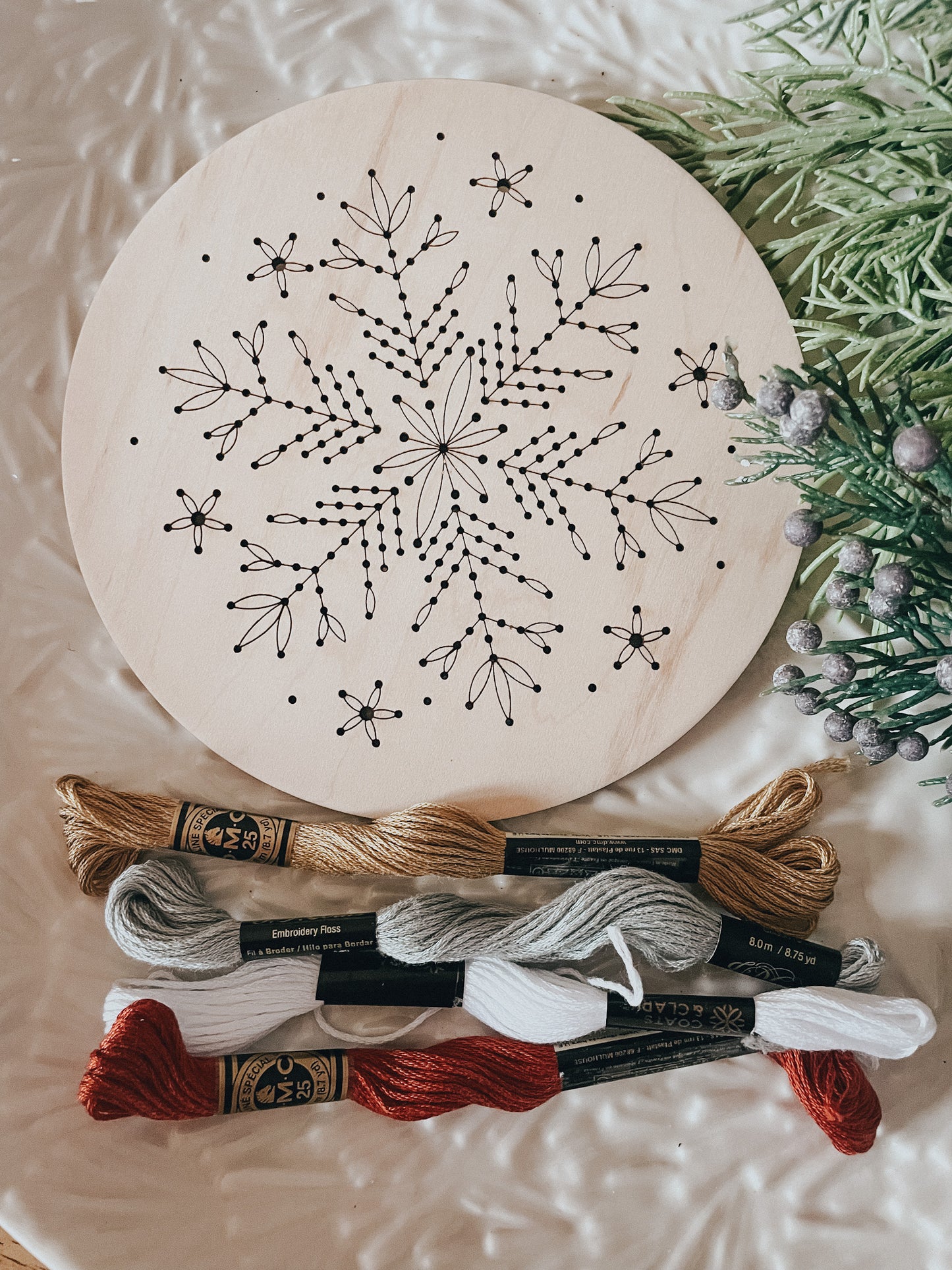 Snowflake no.1 | Embroidery Kit