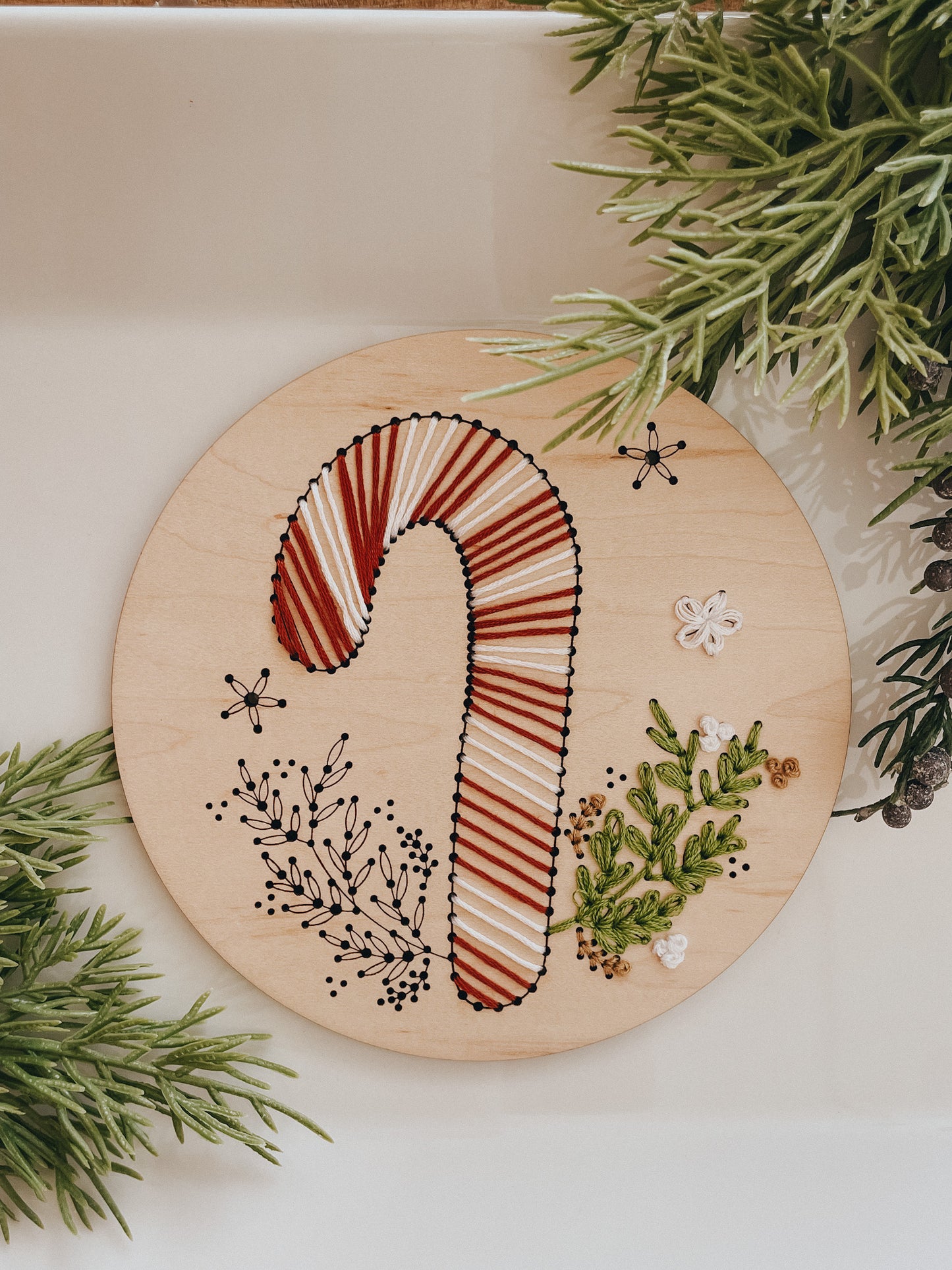 Candy Cane | Embroidery Kit