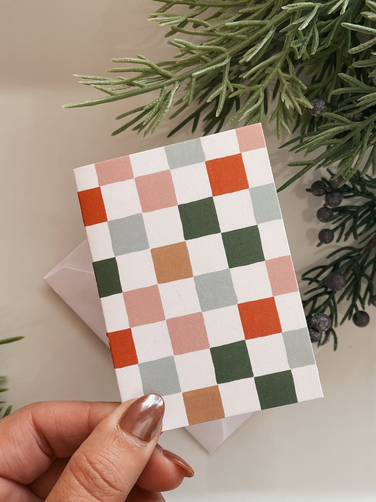 Checkered | Mini Note