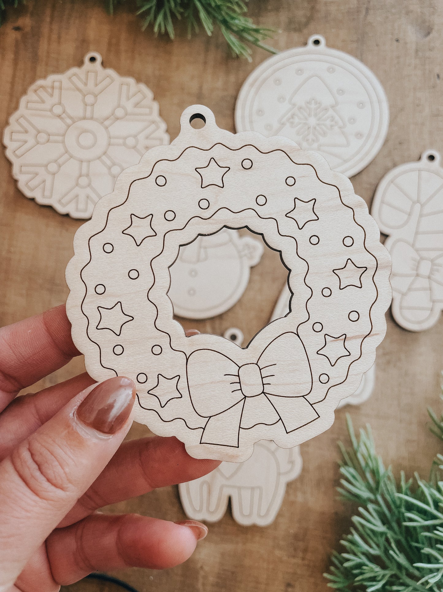 Wood Ornament Kit | DIY