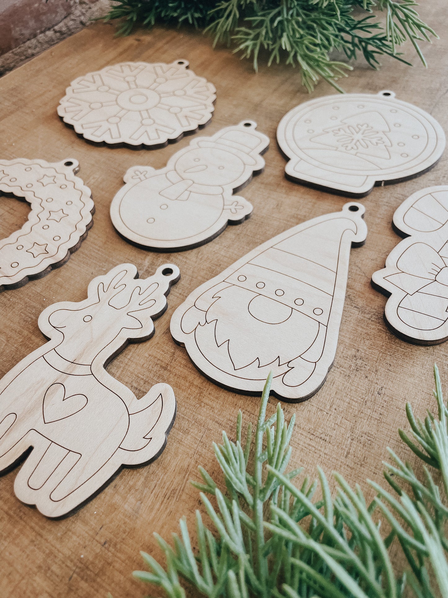 Wood Ornament Kit | DIY