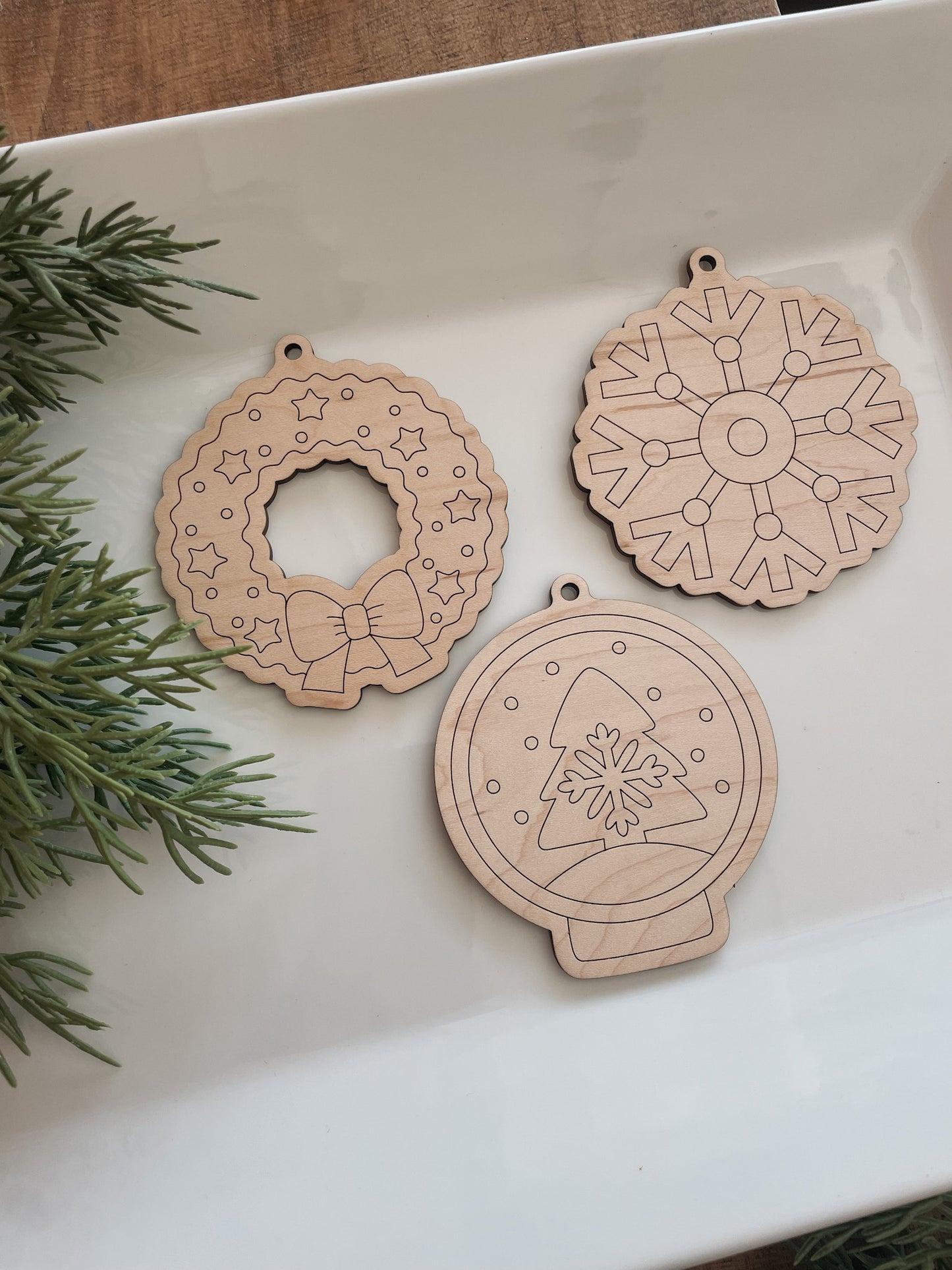 Wood Ornament Kit | DIY