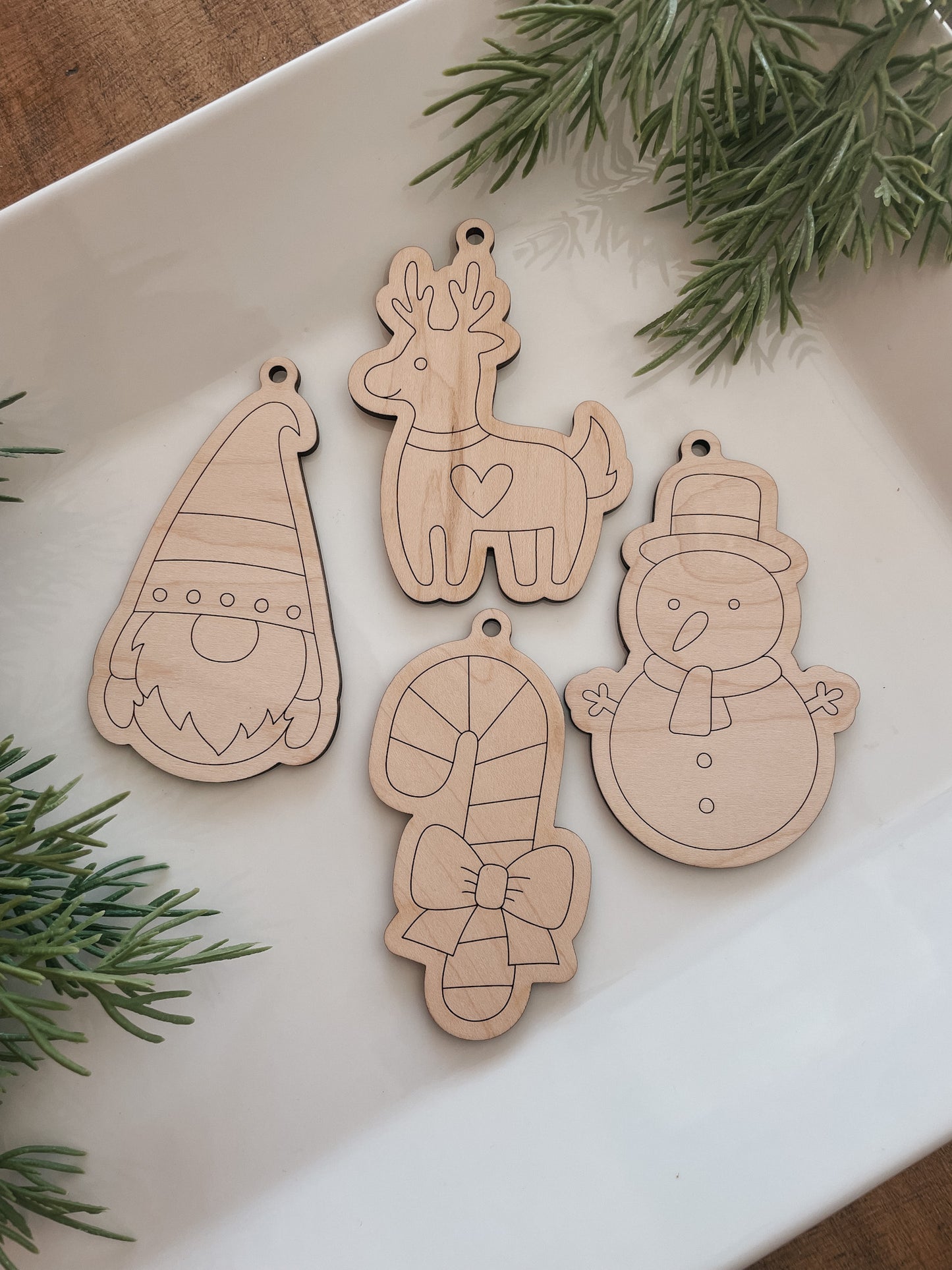 Wood Ornament Kit | DIY