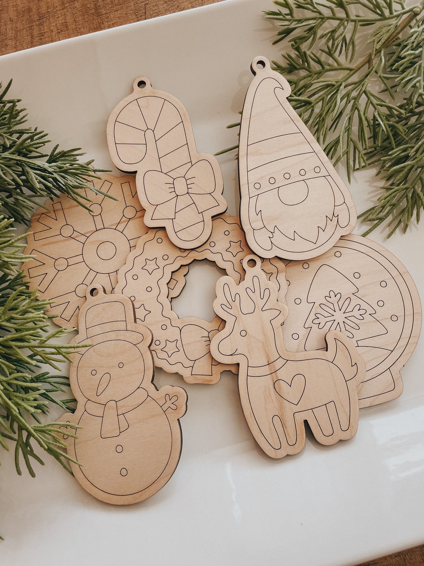 Wood Ornament Kit | DIY