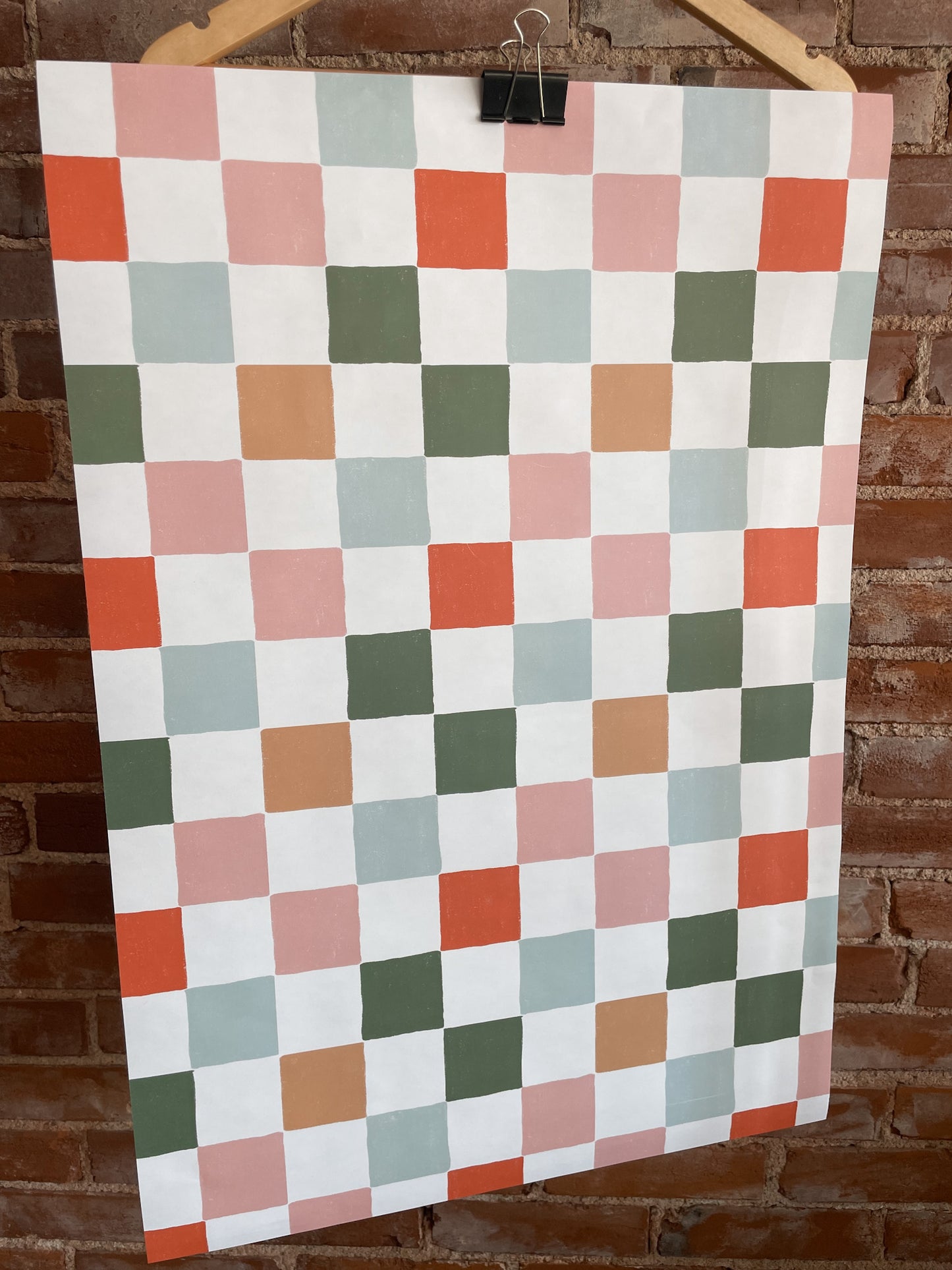 Checkered Sheet | Wrapping Paper