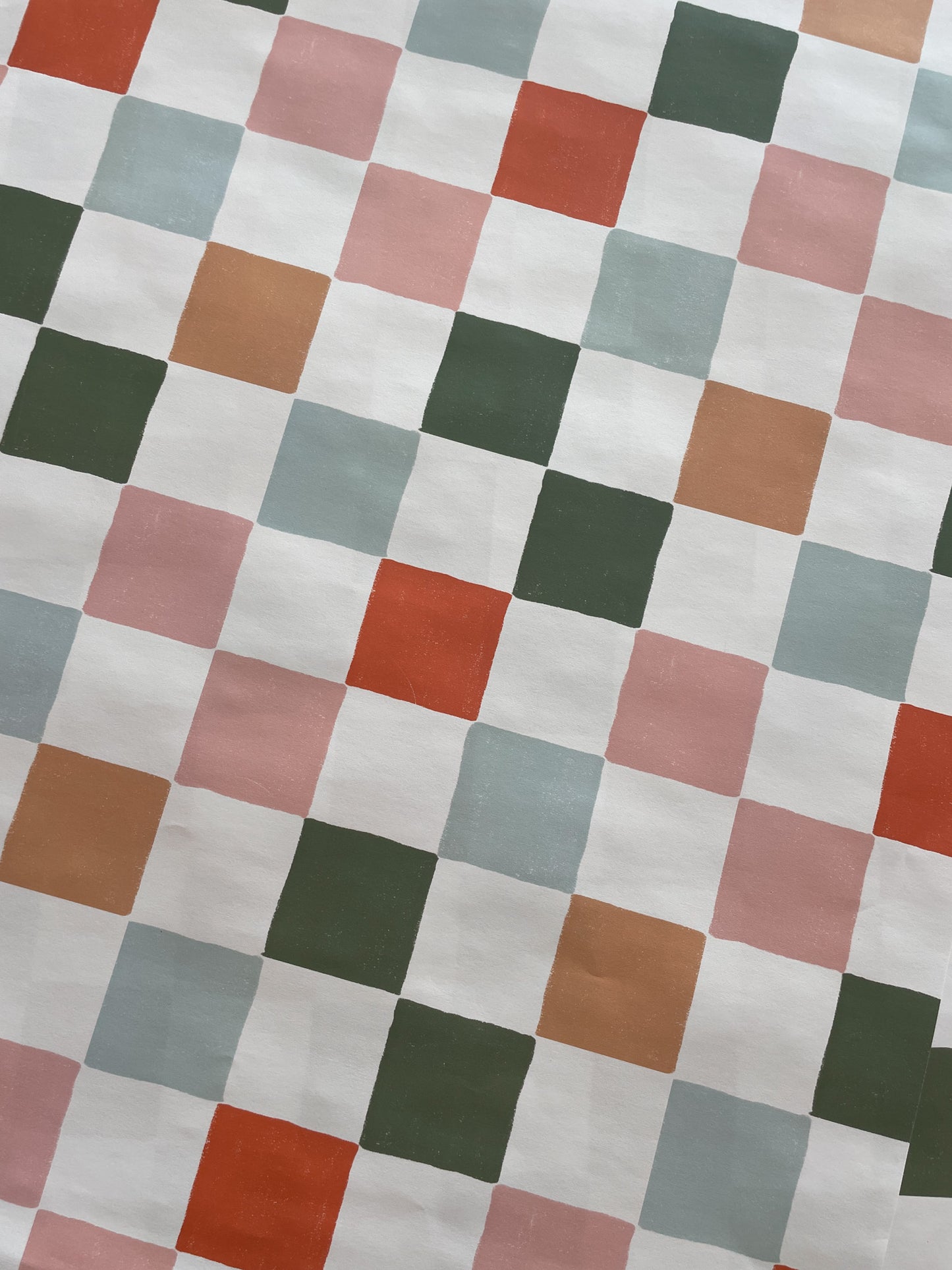 Checkered Sheet | Wrapping Paper