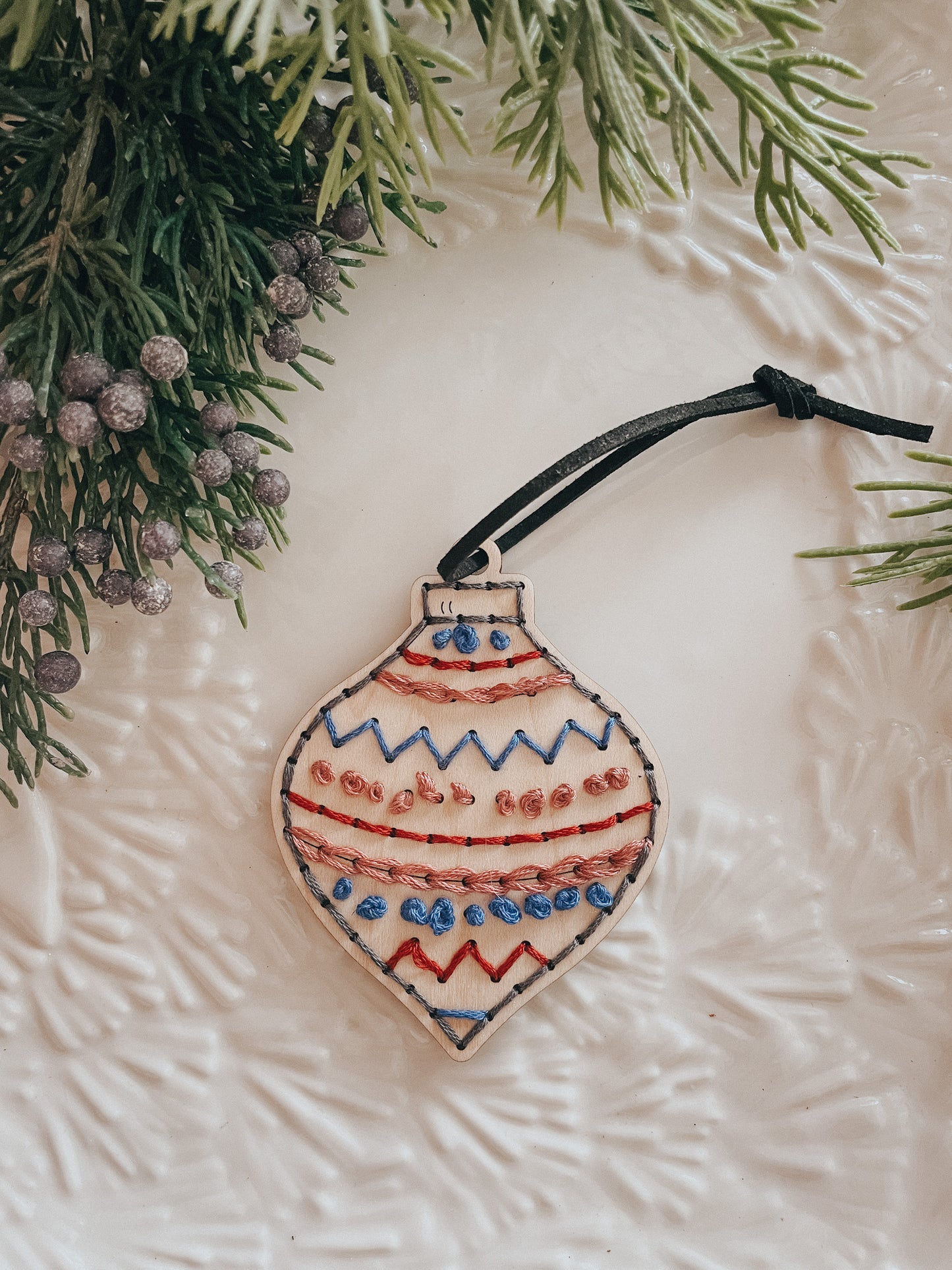 Teardrop Ornament | Embroidery Kit