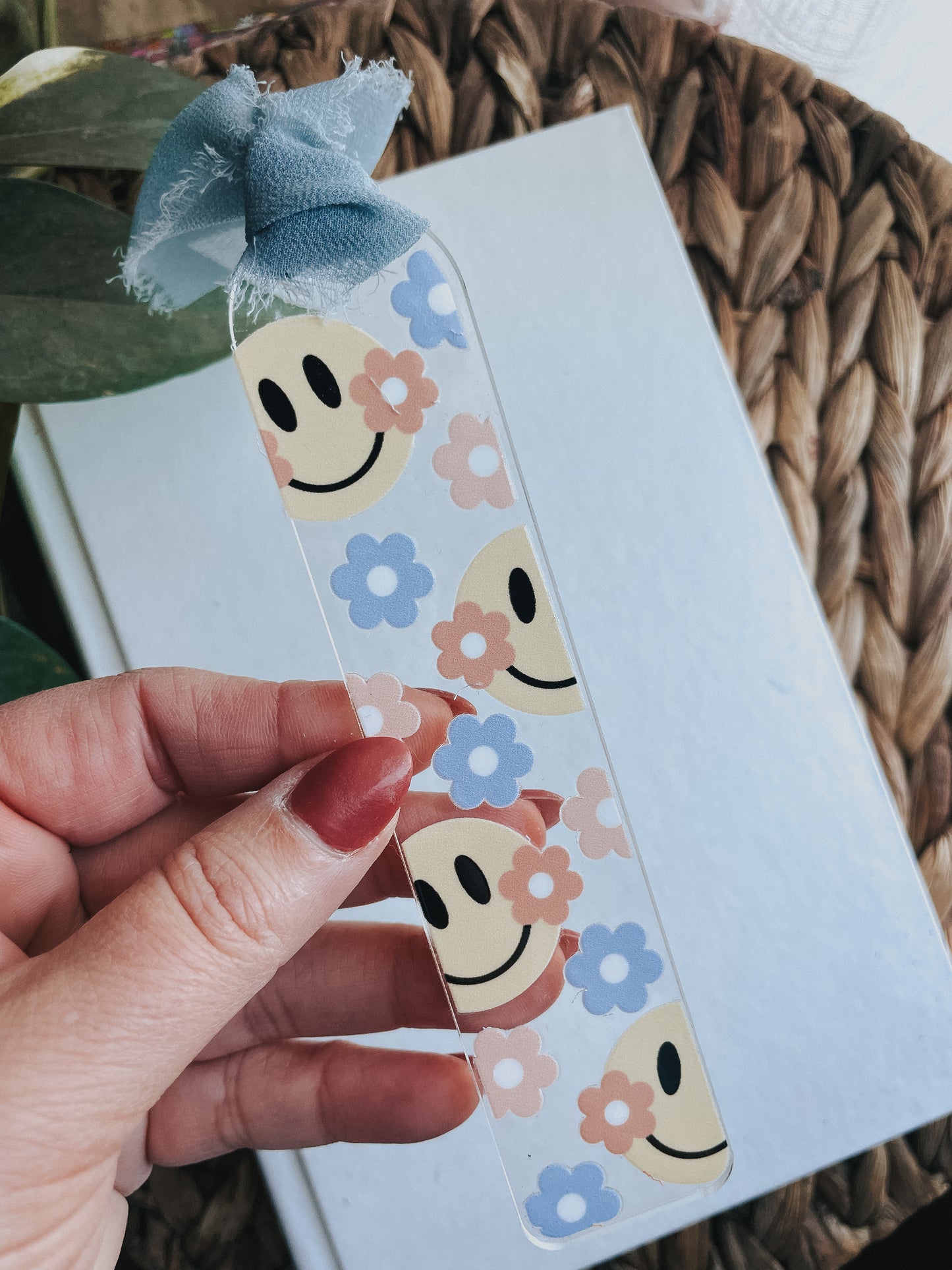 Happy Daisy Bookmark | Acrylic